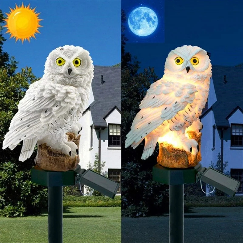 Solar Owl Statue Garden Light  – Outdoor Lighting Diy Bewertung und Preis