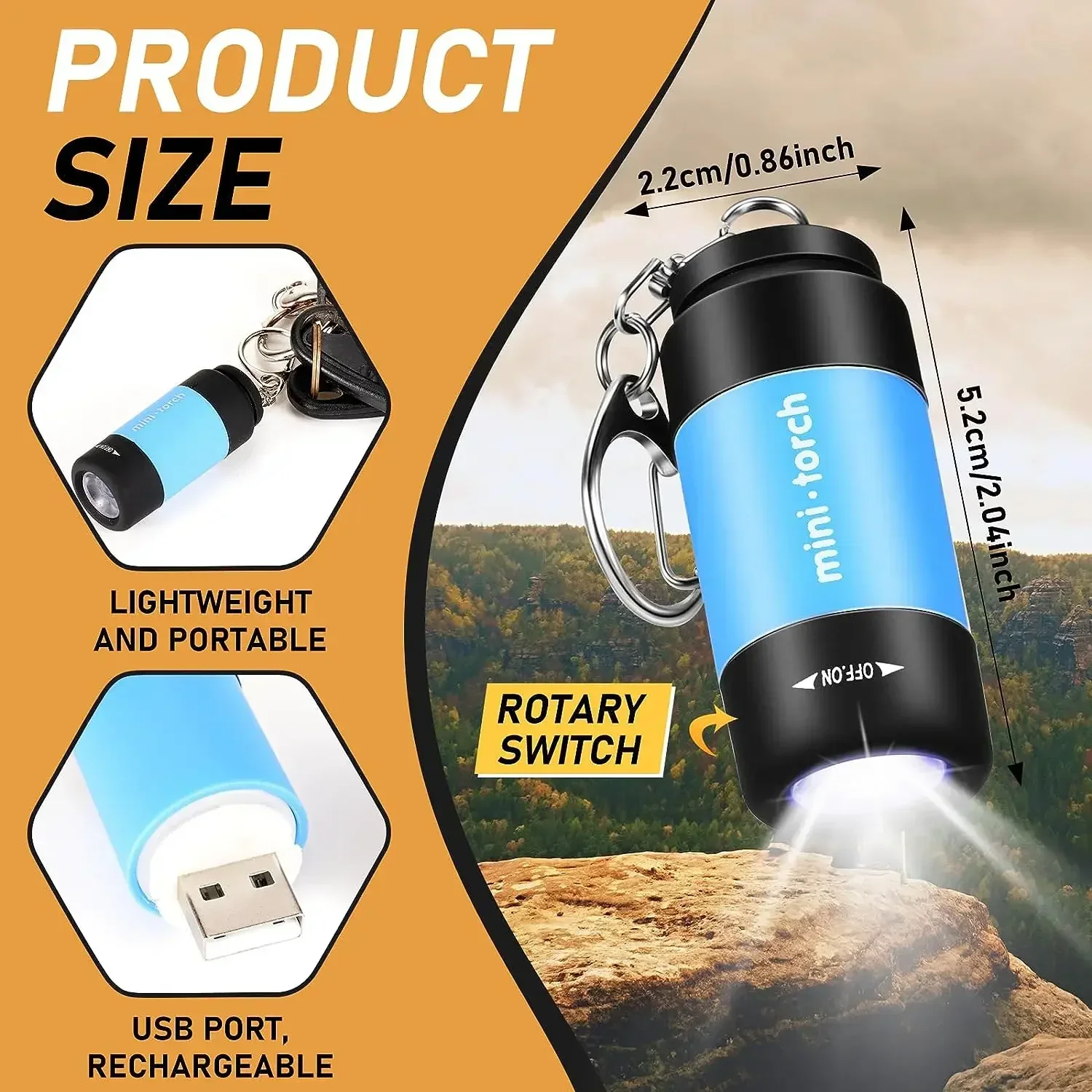 USB Charge LED Flashlight  Mul – Outdoor Lighting Ideas For Party Bewertung und Preis