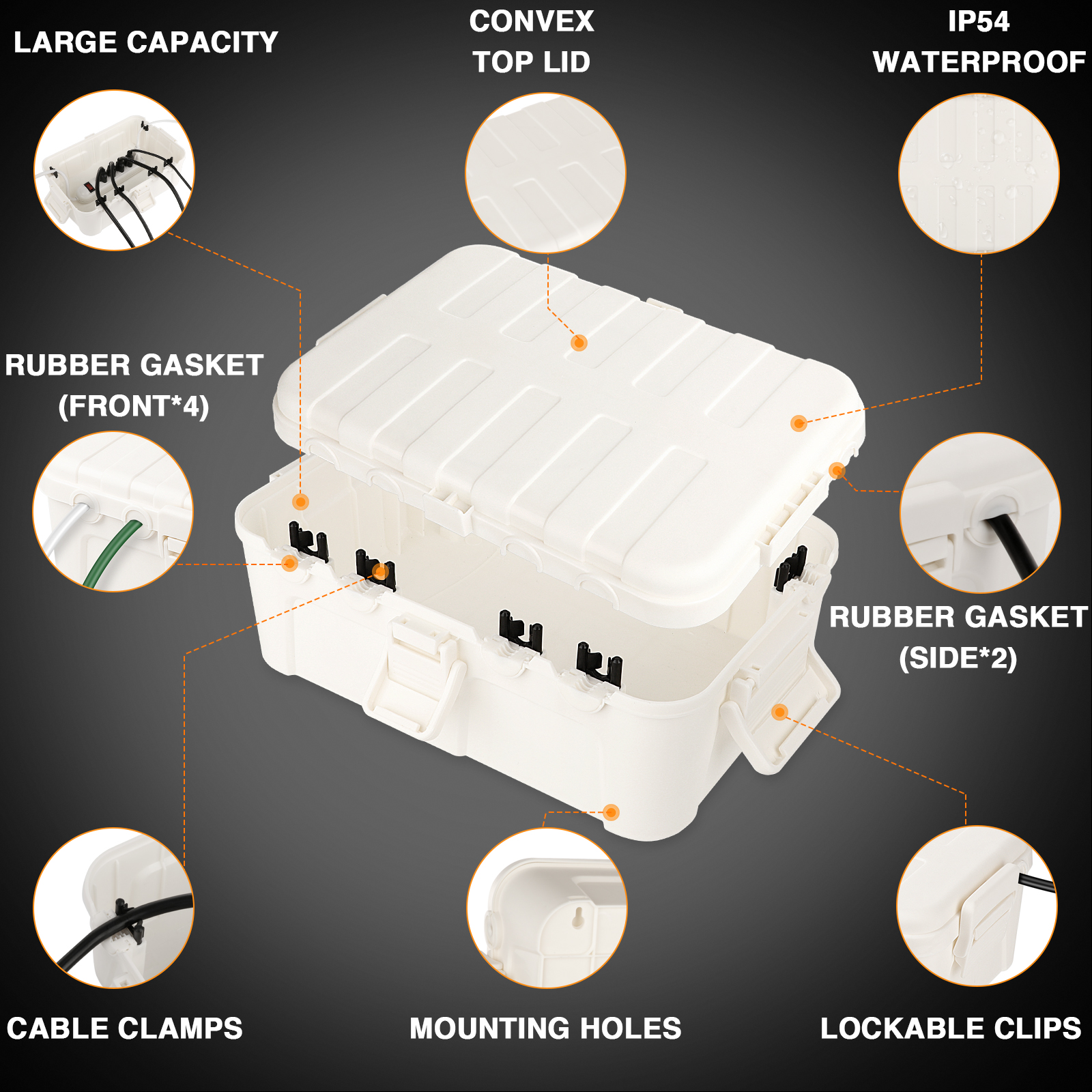 Outdoor Power Supply Waterproo – Outdoor Lighting Electrical Box Bewertung und Preis