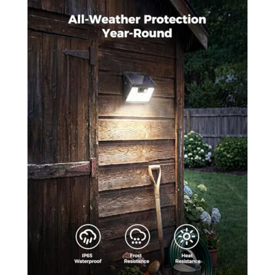 Solar Lights Outdoor Motion Se – Outdoor Lighting For Fence Bewertung und Preis