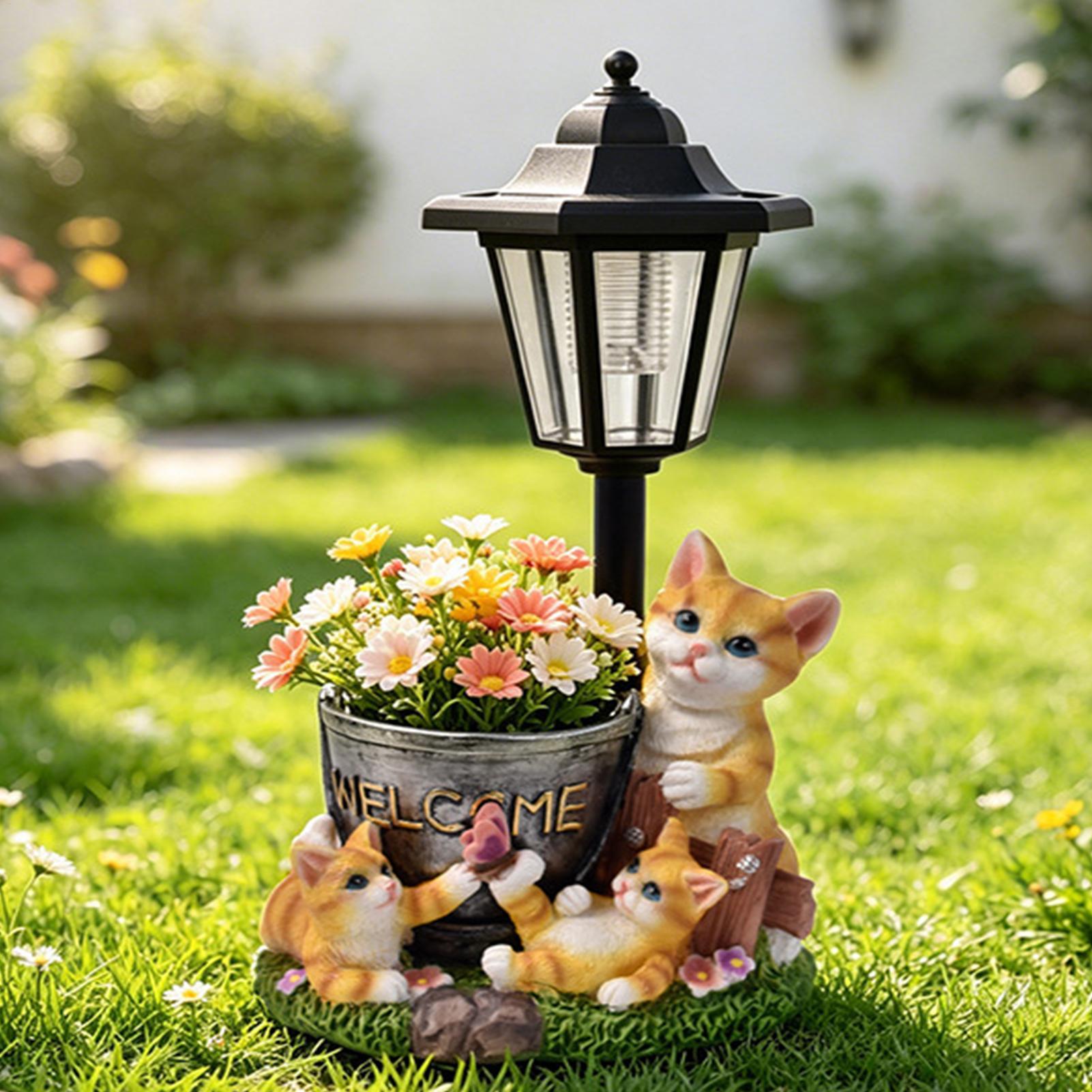 Solar Garden Statues Outdoor C – Outdoor Lighting Patio Bewertung und Preis