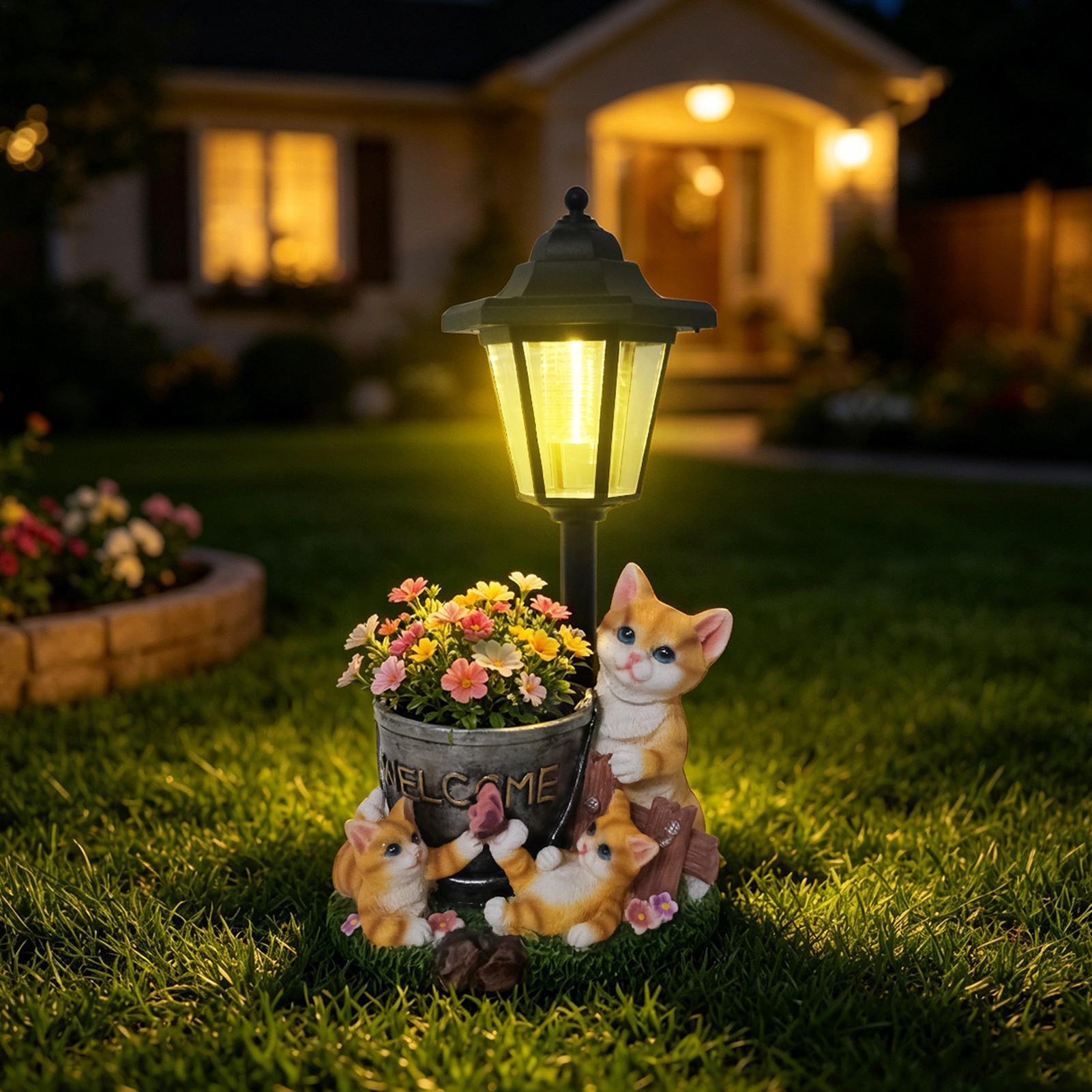 Solar Garden Statues Outdoor C – Outdoor Lighting Patio Bewertung und Preis