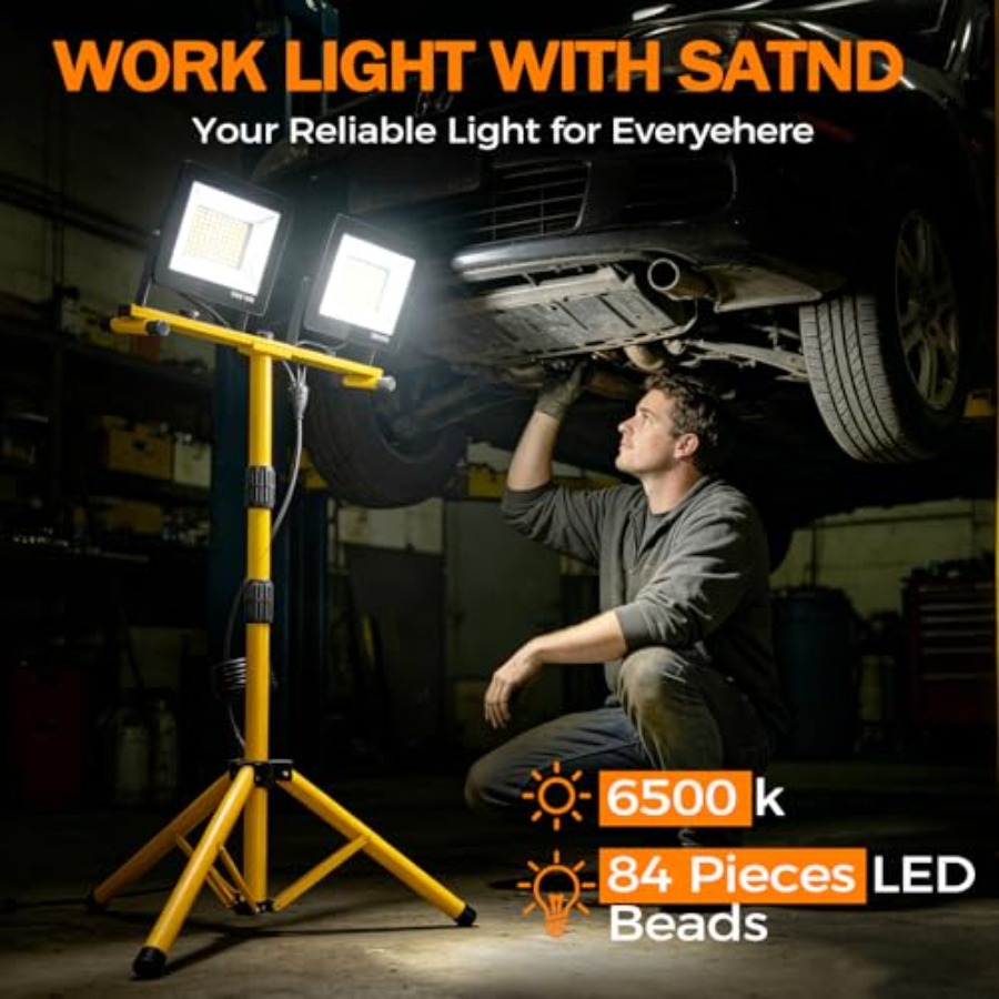 LED Work Lights with Stand, 21 – Outdoor Lighting Kelvin Bewertung und Preis