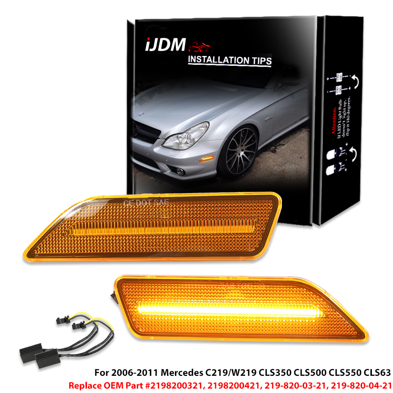 2pcs Mercedes C219/W219 CLS350 – Outdoor Lighting Yellow Bewertung und Preis
