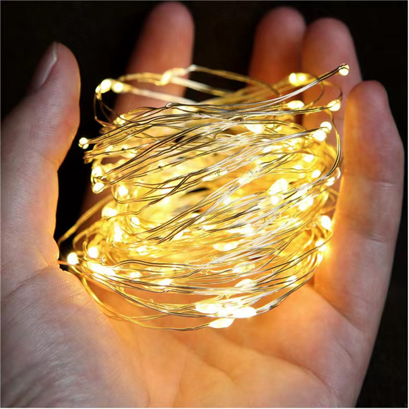Wedding Copper Silver Wire Gar – Outdoor Lighting Ideas For Party Bewertung und Preis