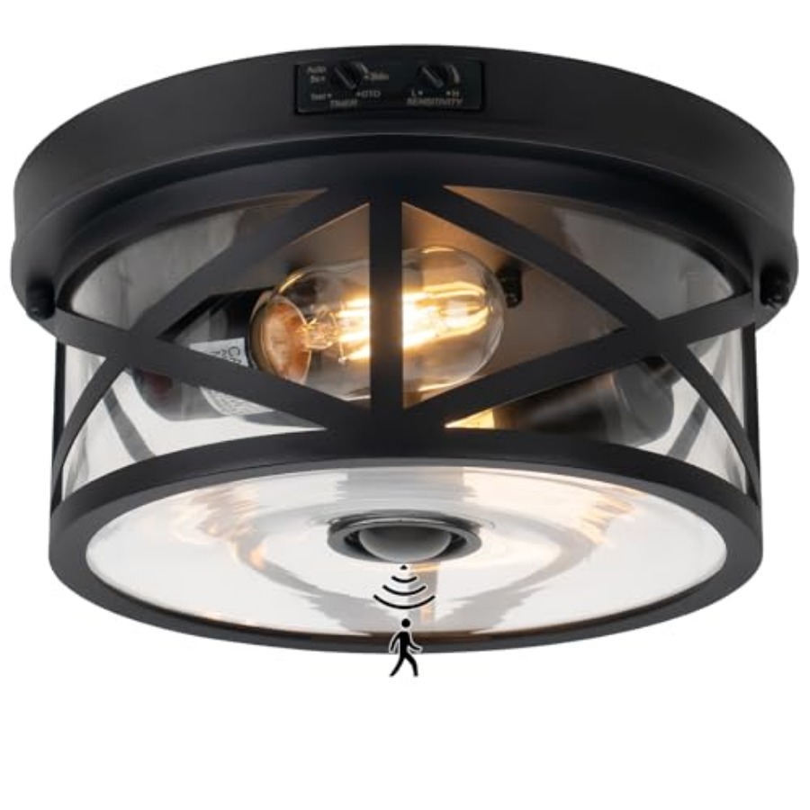 Motion Sensor Outdoor Ceiling  – Outdoor Lighting Fixtures Bewertung und Preis