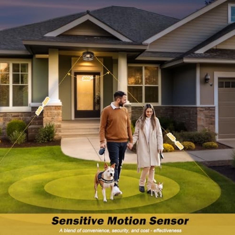 Motion Sensor Outdoor Ceiling  – Outdoor Lighting Fixtures Bewertung und Preis