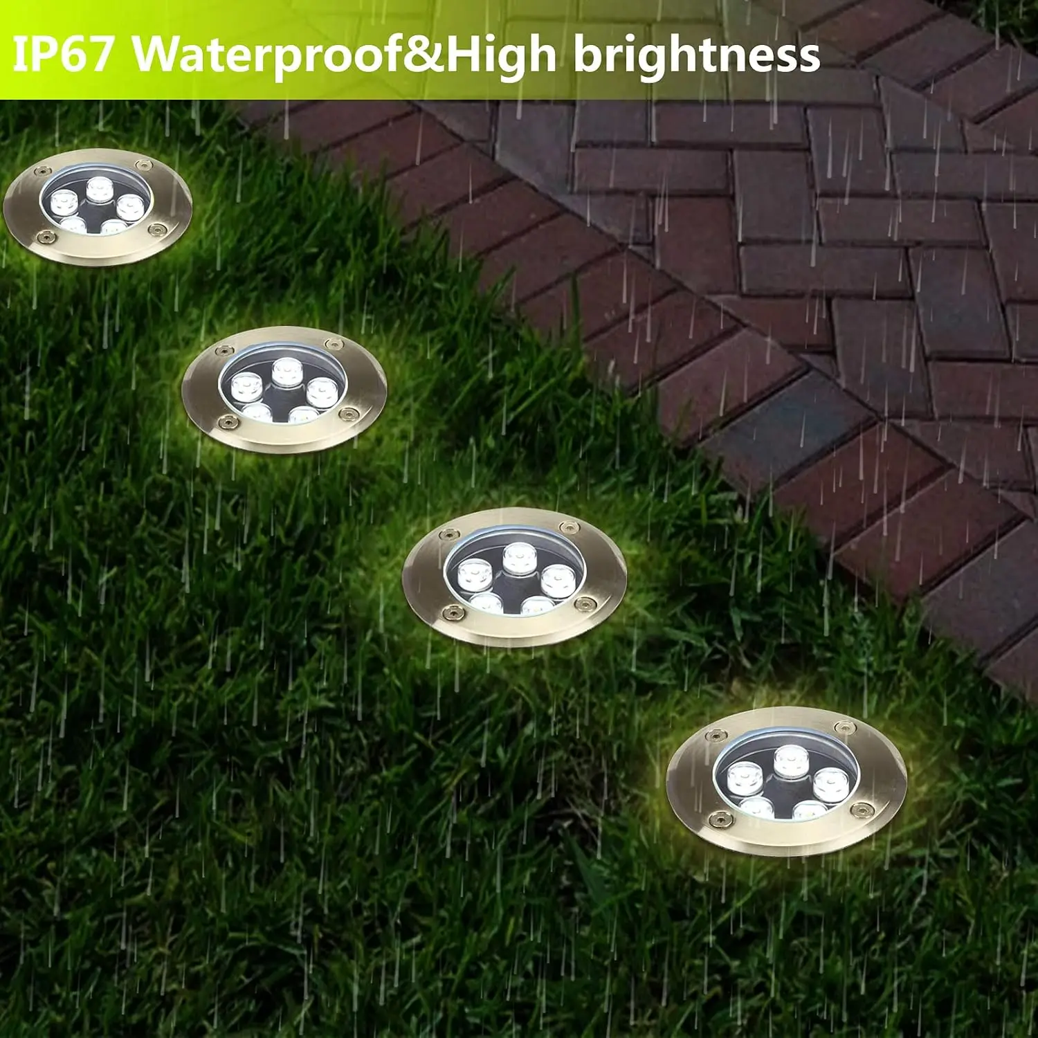 Outdoor Recessed Pathway Light – Outdoor Lighting Underground Wiring Bewertung und Preis