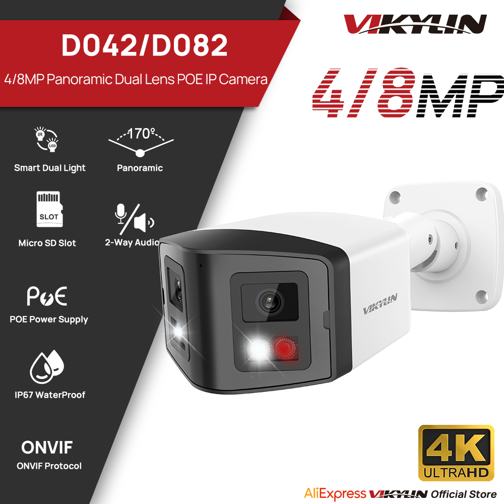 VIKYLIN 170° Panoramic Securit – Outdoor Lighting Mains Powered Bewertung und Preis