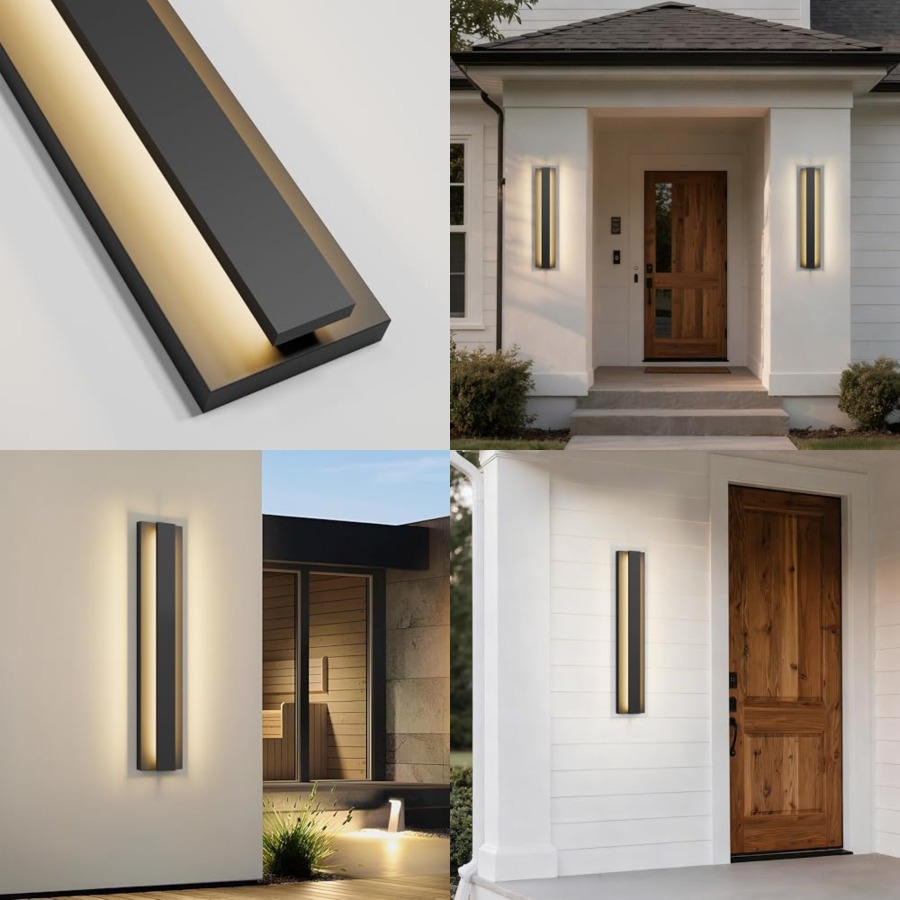 LamQee 23.6 ch Modern Outdoor  – Outdoor Lighting Sconce Bewertung und Preis