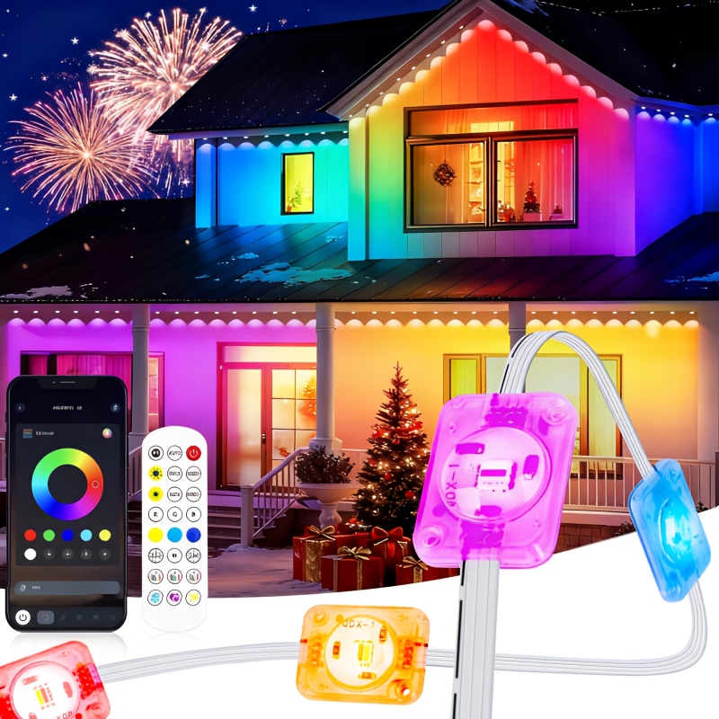 RGB+IC Smart Outdoor Eaves Lig – Outdoor Lighting Diy Bewertung und Preis