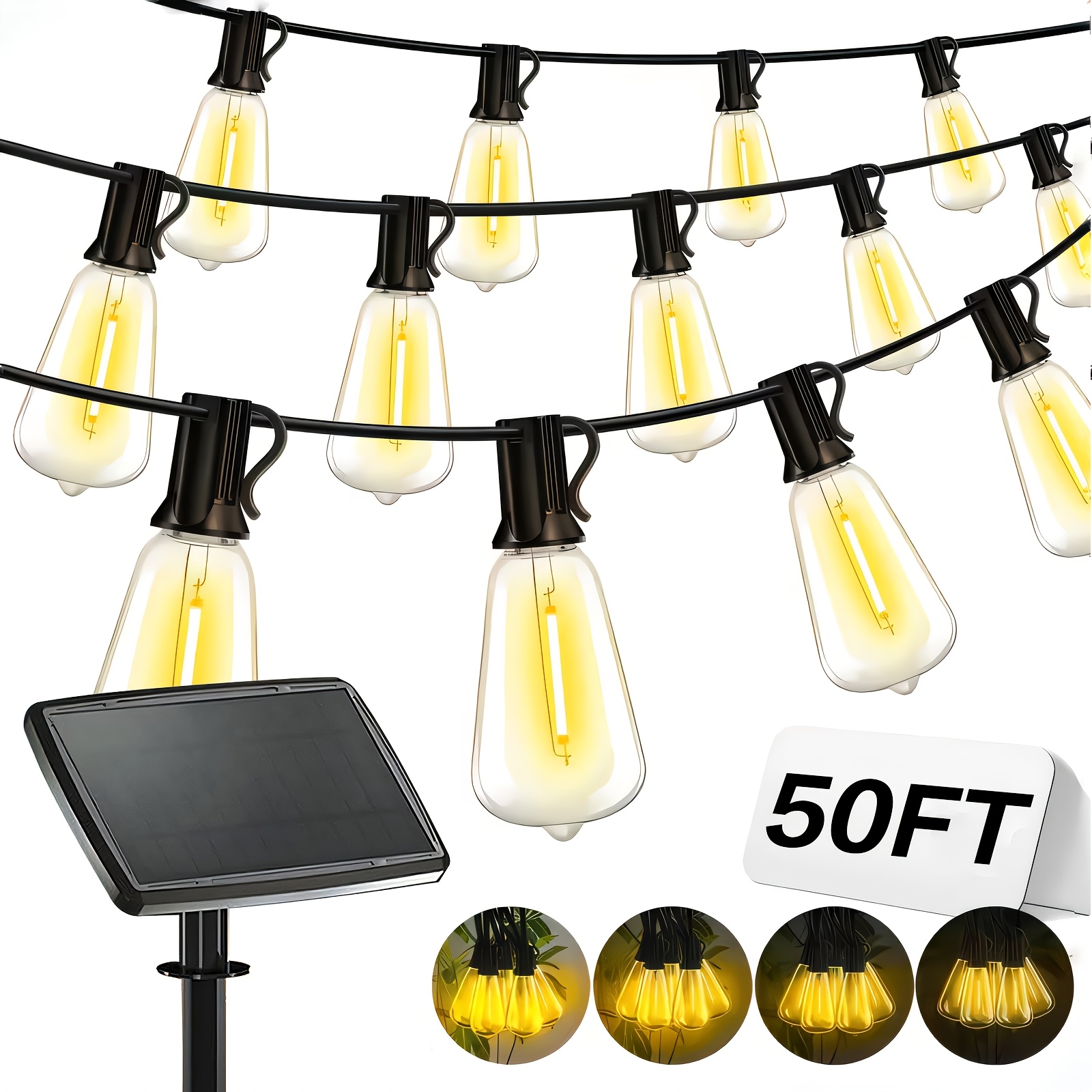 Solar Lights Outdoor, 100ft Pa – Outdoor Lighting For Christmas Bewertung und Preis