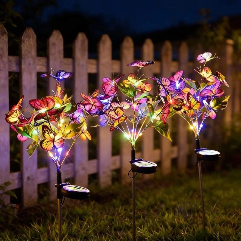 Simulation Butterfly Solar LED – Outdoor Lighting For Fence Bewertung und Preis