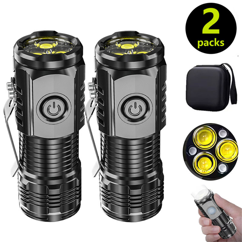 Mini 3LED Flashlight With Pen  – Outdoor Lighting Diy Bewertung und Preis