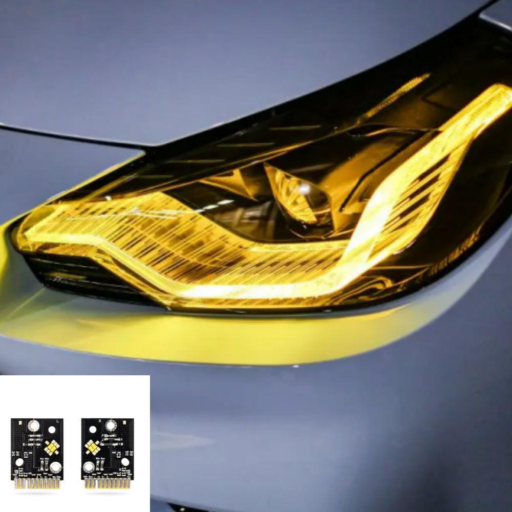Car DRL Lemon Yellow Red For 2 – Outdoor Lighting Yellow Bewertung und Preis