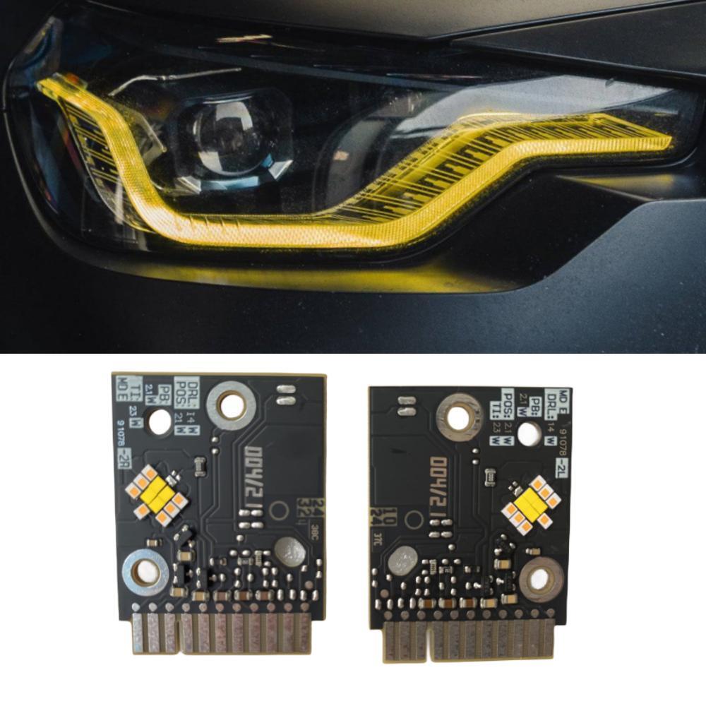 Car DRL Lemon Yellow Red For 2 – Outdoor Lighting Yellow Bewertung und Preis