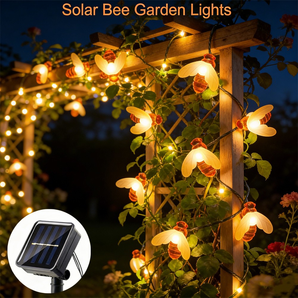 20/50/100LED 8 Mode Garden Lig – Outdoor Lighting For Fence Bewertung und Preis