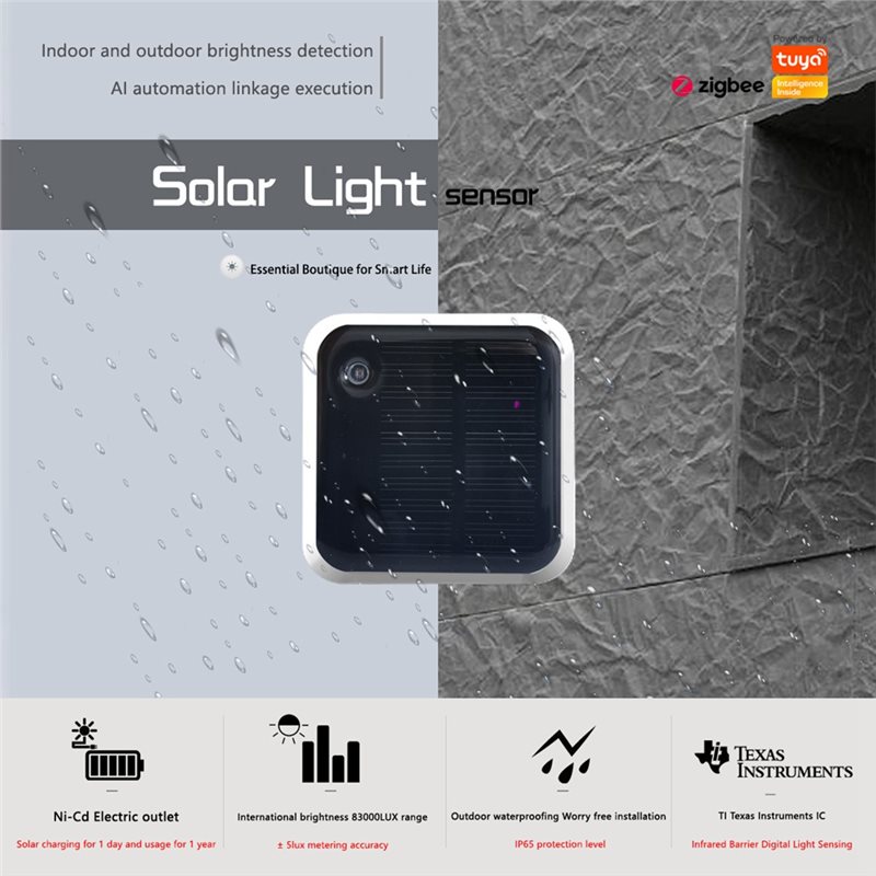 【ORNAMENT】Tuya Zigbee Solar Li – Outdoor Lighting Zigbee Bewertung und Preis