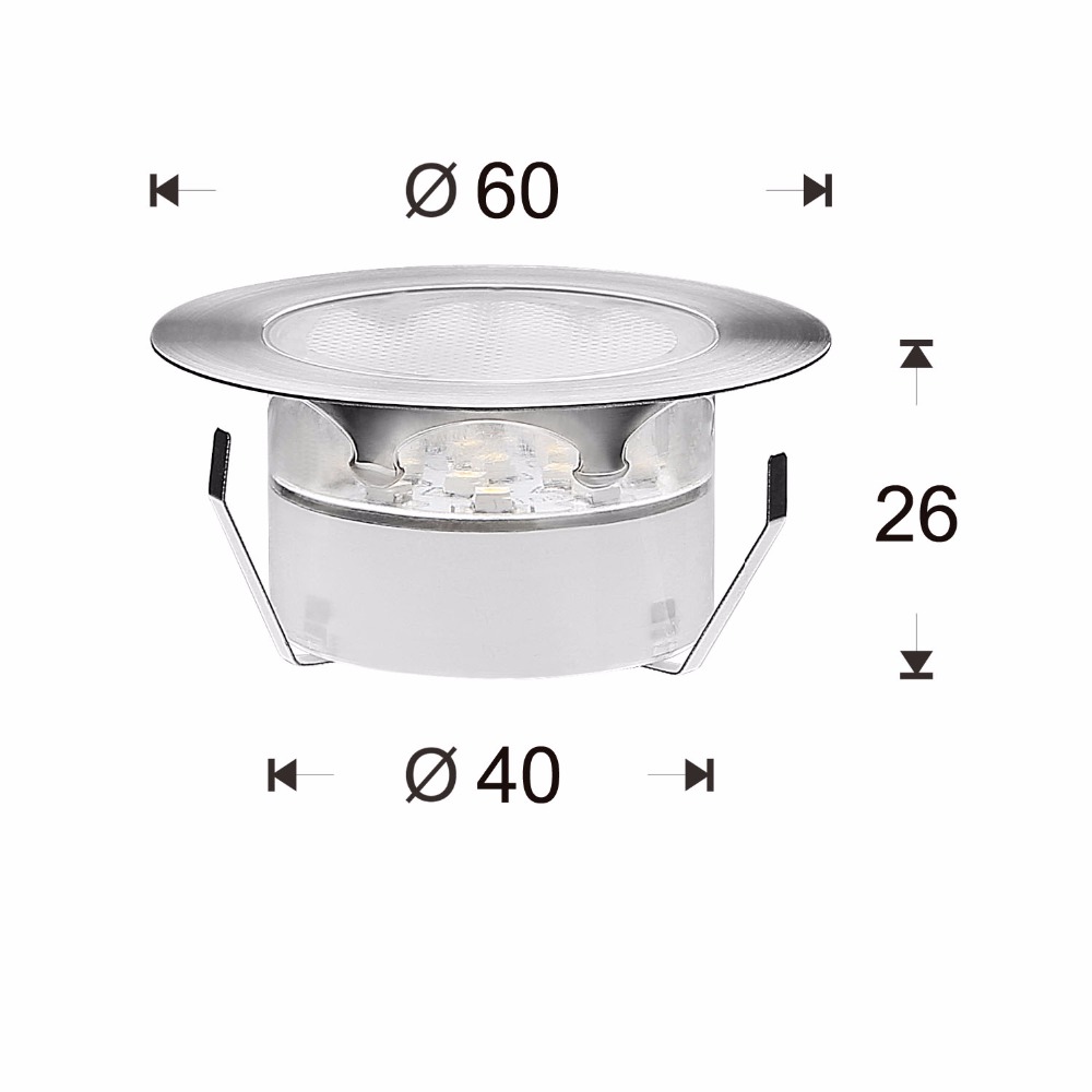 QACA Outdoor Recessed Lamp Low – Outdoor Lighting Low Voltage Bewertung und Preis