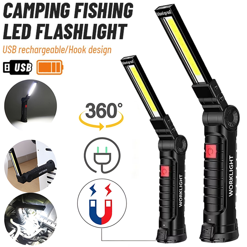 LED COB Flashlight USB Recharg – Outdoor Lighting Fixtures Bewertung und Preis