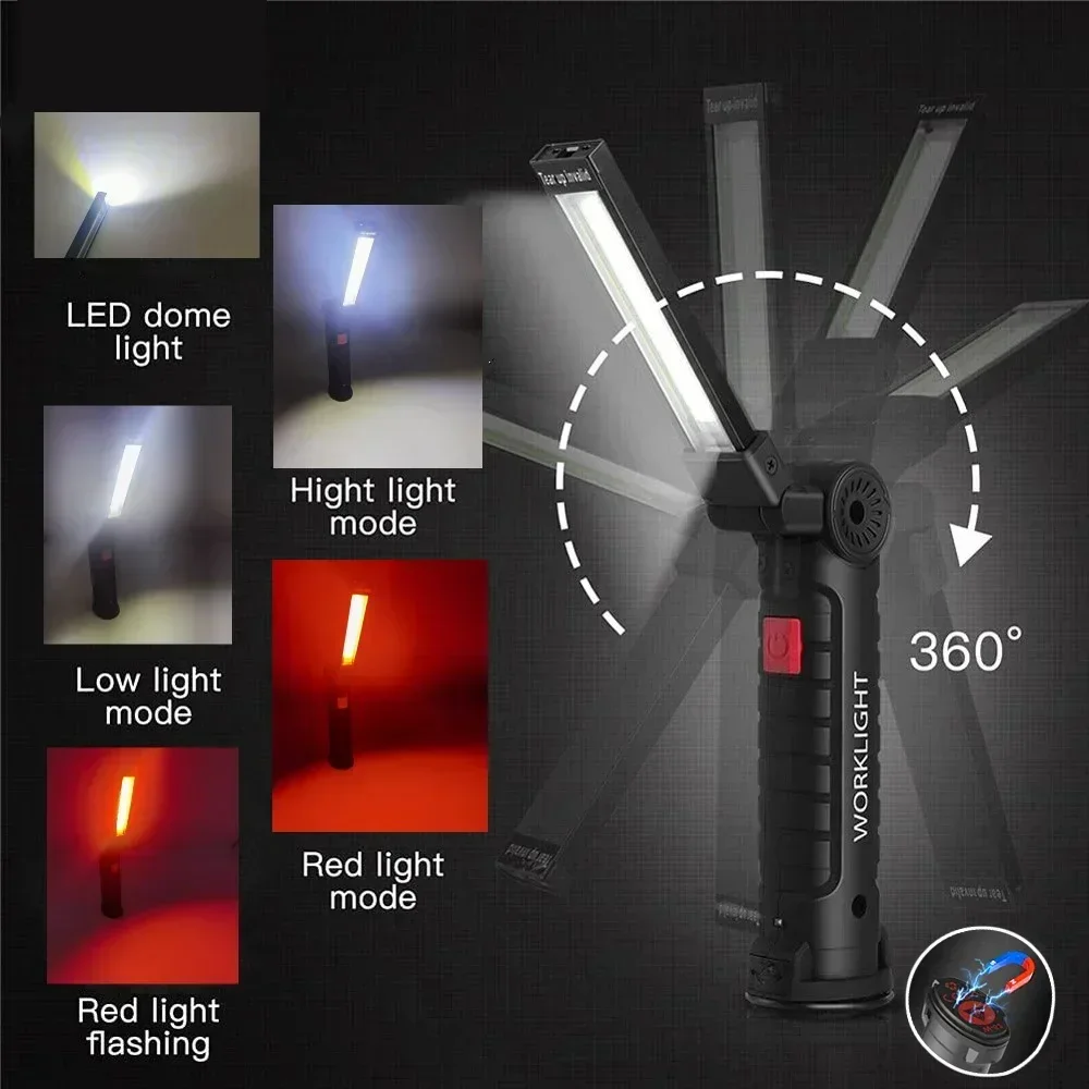 LED COB Flashlight USB Recharg – Outdoor Lighting Fixtures Bewertung und Preis