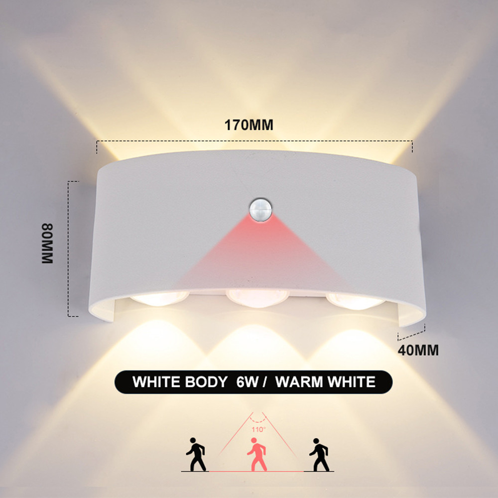 PIR Motion Sensor Wall Lamp AC – Outdoor Lighting Up And Down Bewertung und Preis