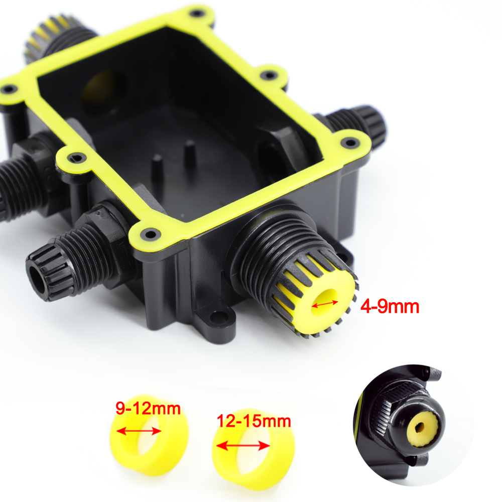 IP68 5 Way Electrical Juction  – Outdoor Lighting Underground Wiring Bewertung und Preis