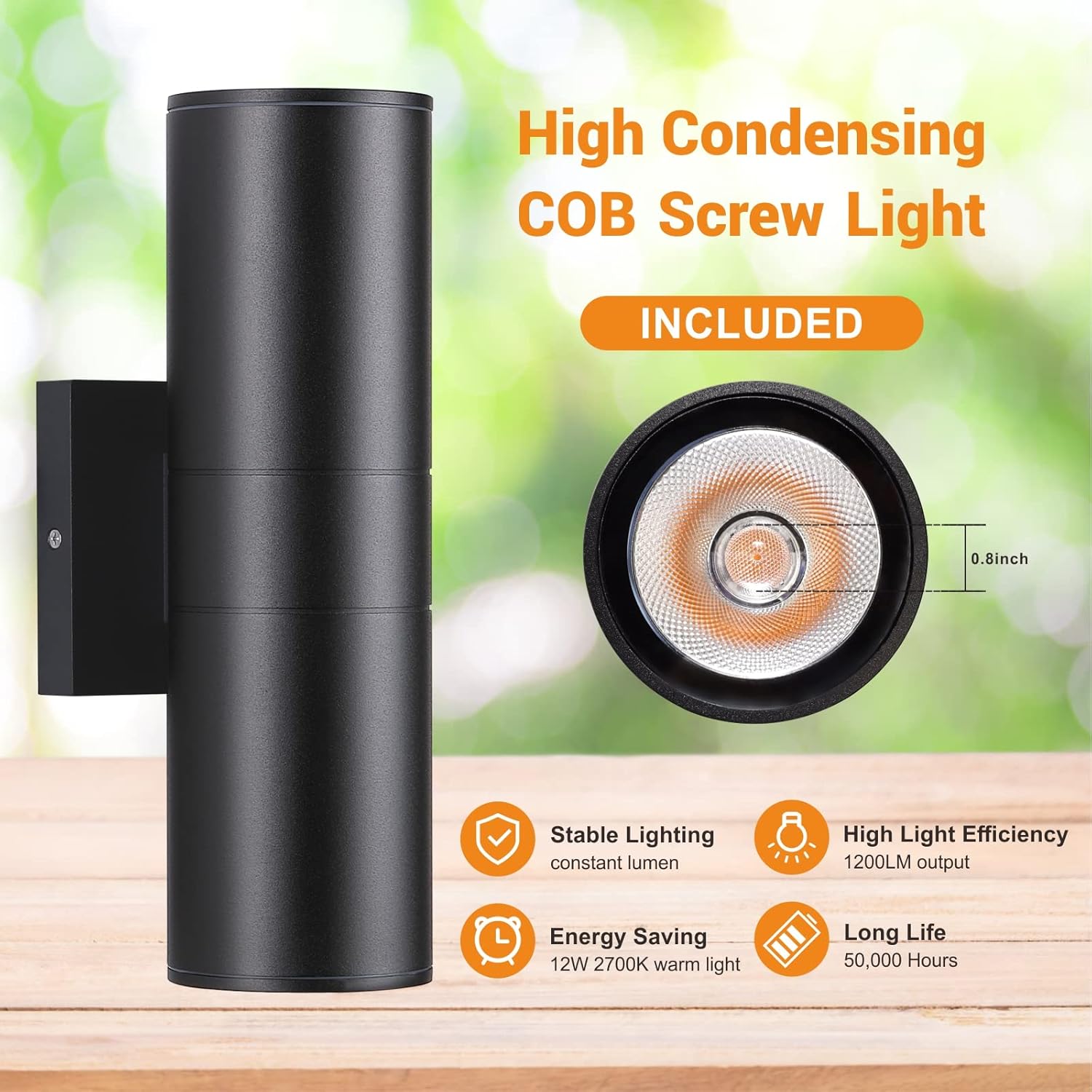 Outdoor Wall Lights 2 Pack, In – Outdoor Lighting Up And Down Bewertung und Preis