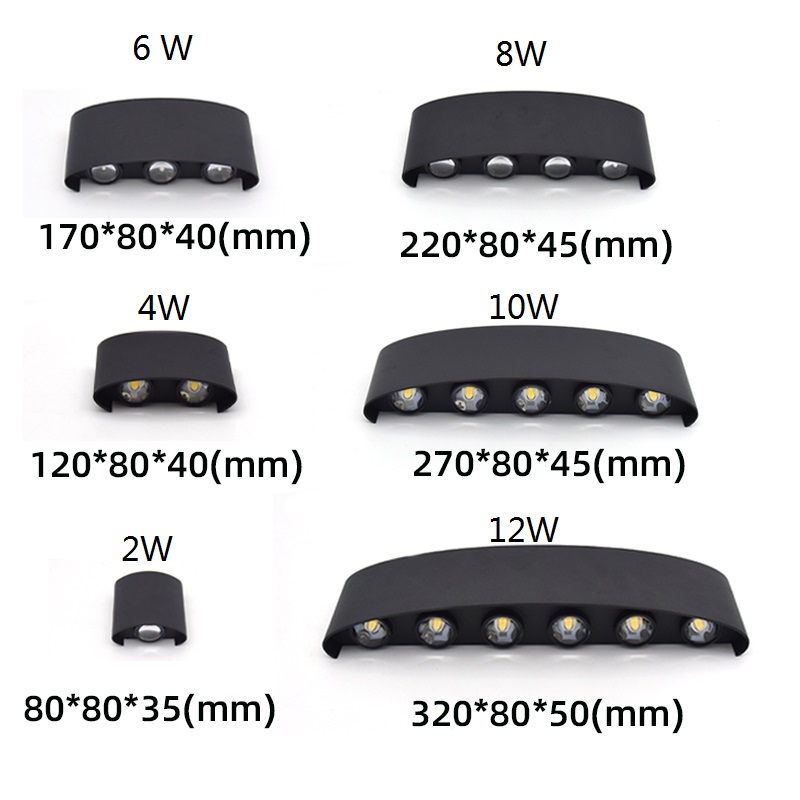 Modern Led Wall Lamp Outdoor S – Outdoor Lighting Up And Down Bewertung und Preis