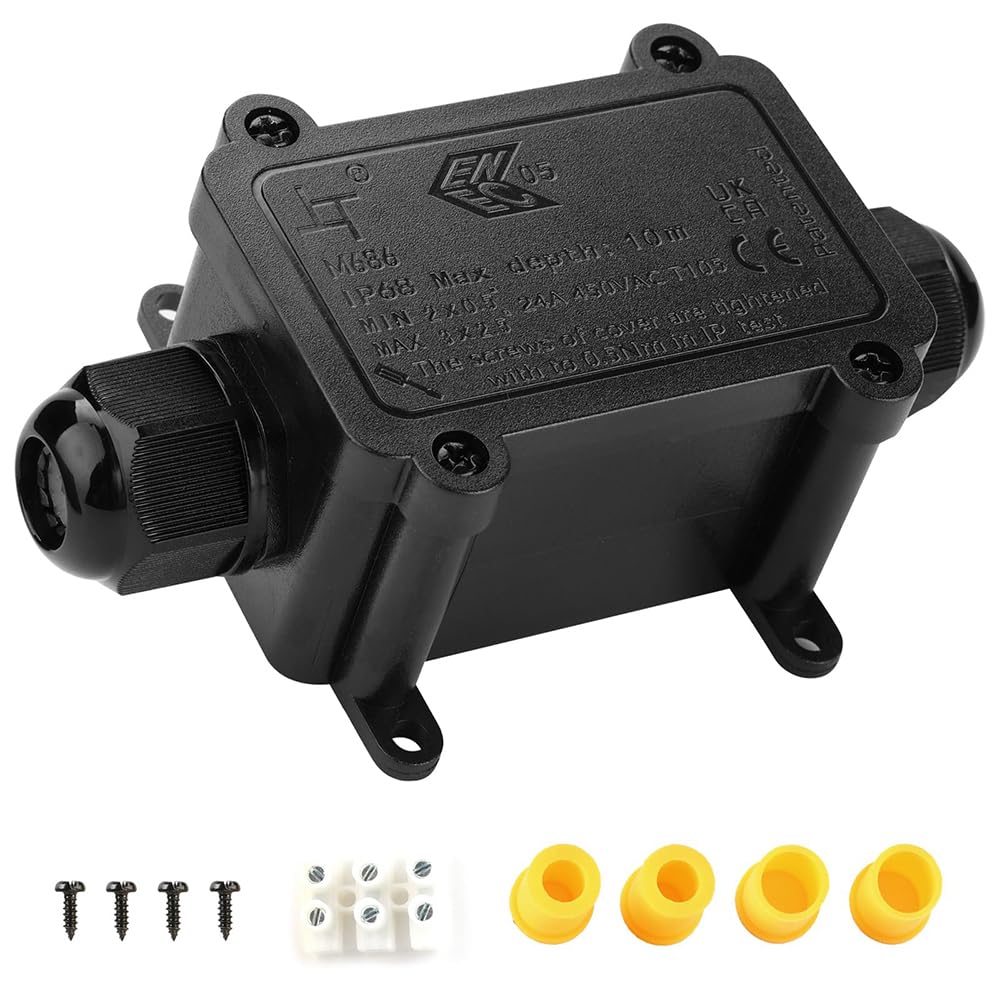 IP68 Waterproof Junction Box 2 – Outdoor Lighting Underground Wiring Bewertung und Preis