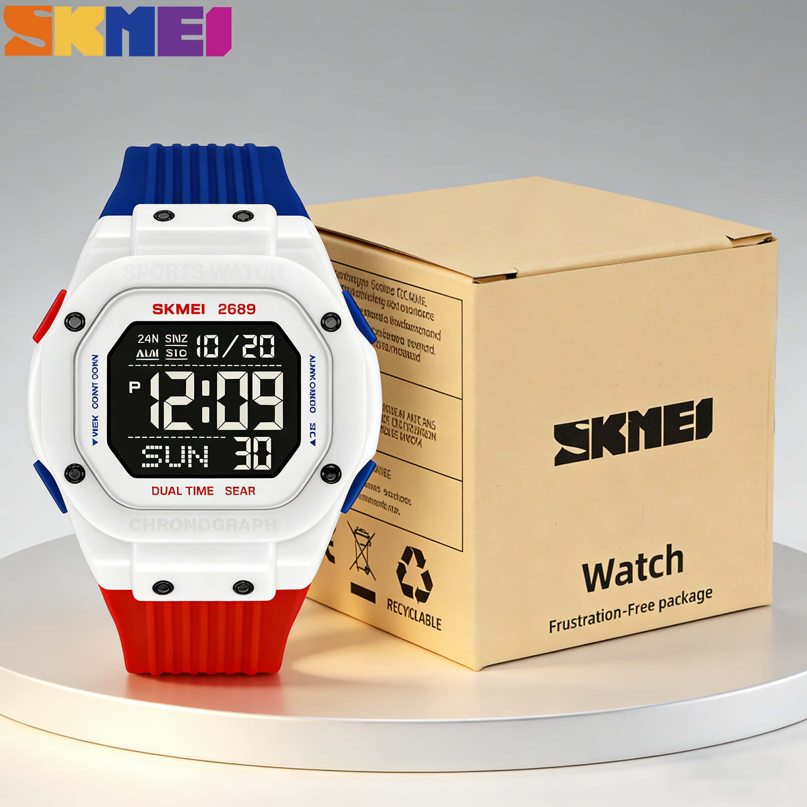 SKMEI 2689 Fashion Wristwatch  – Outdoor Lighting Electrical Box Bewertung und Preis
