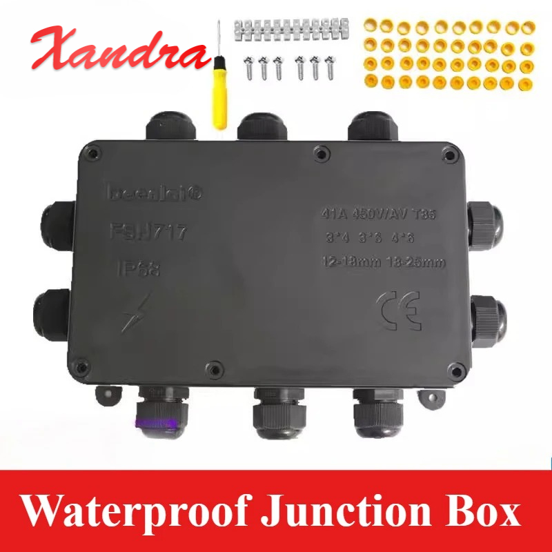 10 Way Waterproof Wire Junctio – Outdoor Lighting Underground Wiring Bewertung und Preis