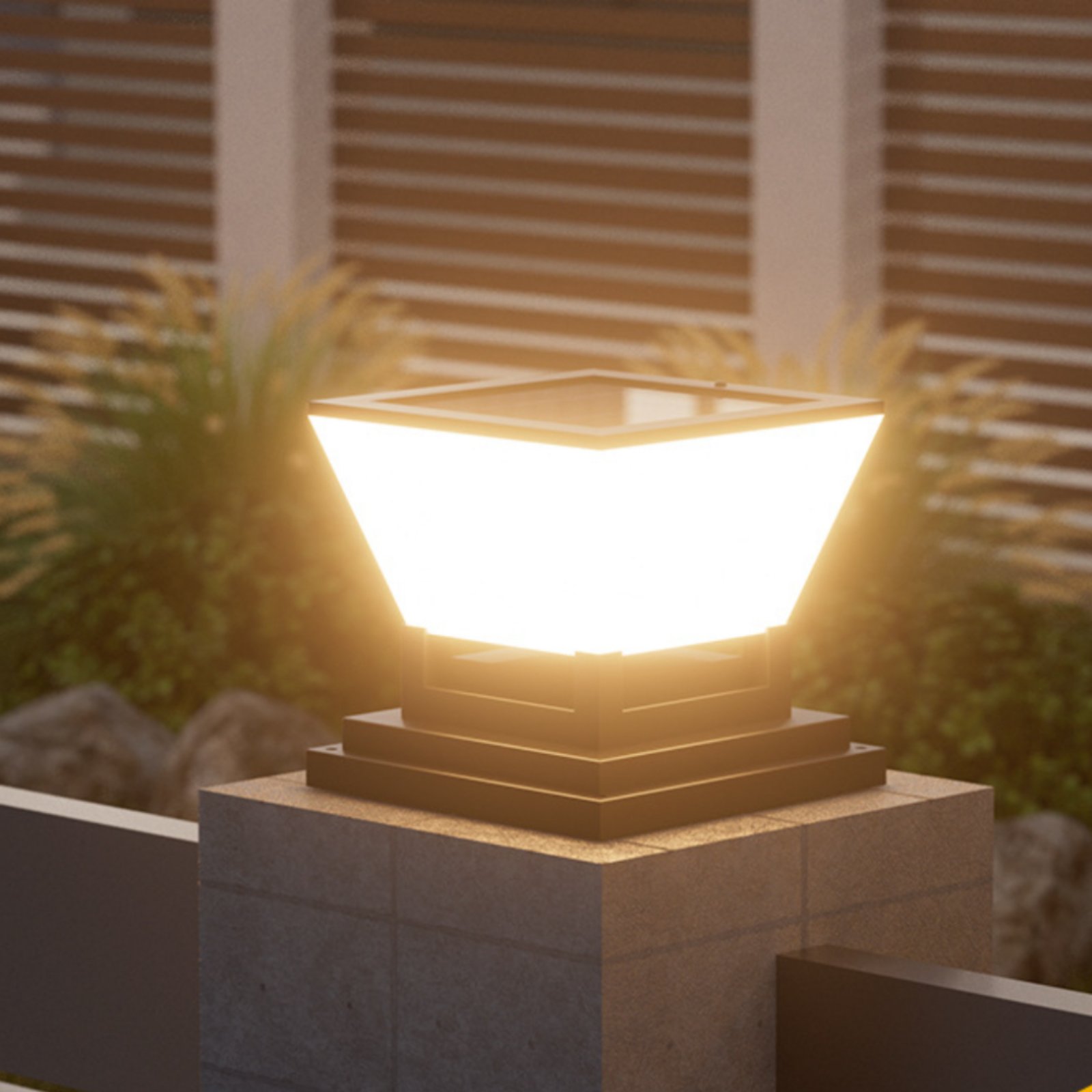 Solar Post Light Water Resista – Outdoor Lighting For Fence Bewertung und Preis
