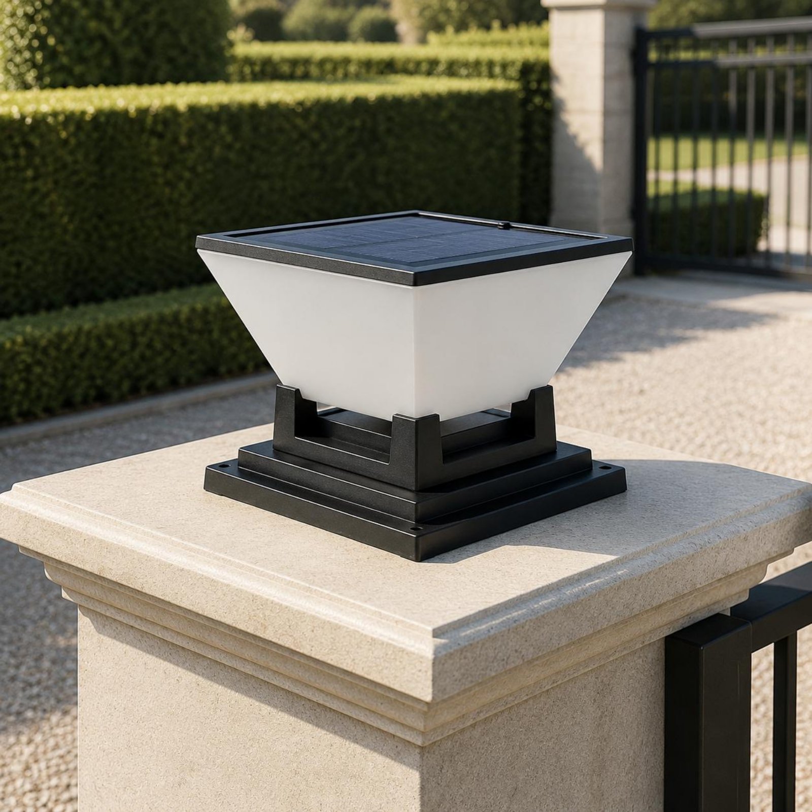 Solar Post Light Water Resista – Outdoor Lighting For Fence Bewertung und Preis