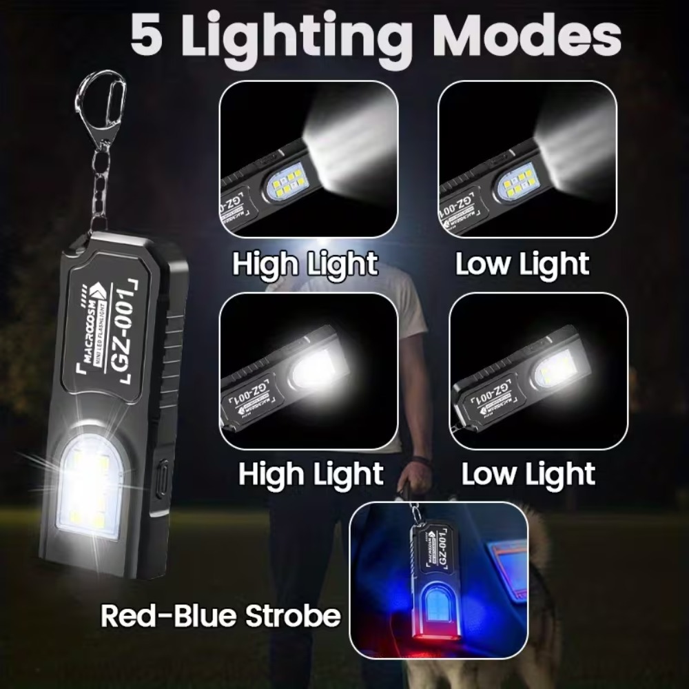 Mini COB LED Keychain Flashlig – Outdoor Lighting Fixtures Bewertung und Preis