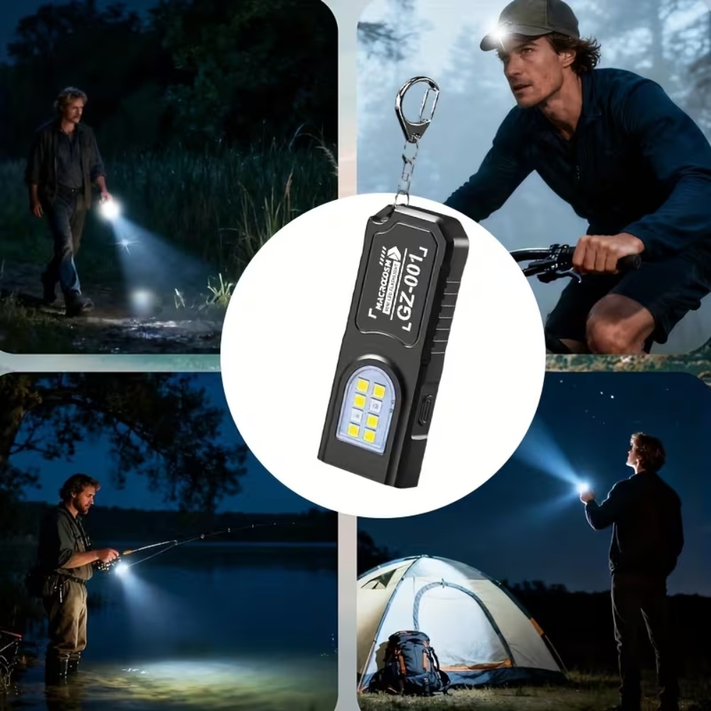 Mini COB LED Keychain Flashlig – Outdoor Lighting Fixtures Bewertung und Preis
